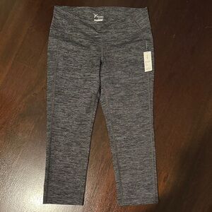 Old Navy Active Charcoal Stripe Women’s Leggings